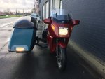 tweedehands BMW k1100lt met flexit zijspan 1