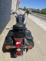 tweedehands Harley Davidson heritage softail classic 9