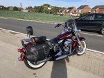 tweedehands Harley Davidson heritage softail classic 7